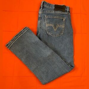 Rock & Roll Jeans Mens 36x32 Regular Boot Blue Cooper